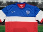 Usa National Team Soccer Jersey Nike 2014 Bomb Pop World Cup Sz Xl Preowned