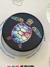 Popsockets Psychedelic Turtle Popgrip Cell Phone Grip   Stand Tropical Swap Top