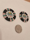 Dunes Las Vegas  100 Casino Hundred Dollar 1955-1993 Poker gambling Chip Lot  2 