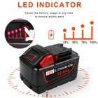 12 0ah Battery For Milwaukee For M18 18v Extended Lithium 48-11-1880 Or Charger