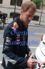 Sebastian Vettel Signed Infiniti Red Bull Racing F1 Formula 1 11x14 Photo 2