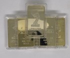 Egypt Cleopatra 1 Oz  999 24k Gold Plated New Commemorative Bar   lot Of 5x 
