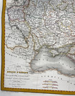 Western Russia Dated 1830 Lapie 19th Century Large Antique Map