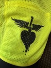 Bon Jovi Tour Crew Neon Mesh Reflective Sz L Large Safety Work Vest