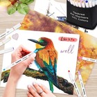 Alcohol Markers 101 Colors Dual Tips Art Markers Sketch Pens Set  Art Supplie   