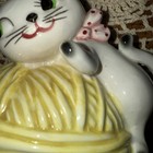 Vintage Holt Howard Cozy Kitten Cat String Holder Ball Of Yarn Rare Find