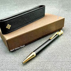 Luxury Black Gold Ballpoint Pen Patek Philippe Style Vip Gift Box Set New