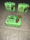 Vintage 1960 s Snap Bonnet Rain Hat Jumbo Extra Long Mini Plastic Travel Case