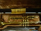 Vintage Hn White King Trumpet  Cleveland C-60925 With Case And Extras Nice   