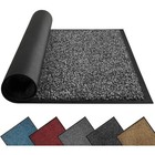 Utility Floor Mat Super Absorbent Non-slip Dirt Trapper Durable Rubber New