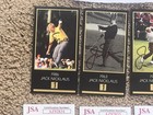 Jack Nicklaus Grand Slam Venture Autograph Jsa Masters Golf 1986 1963 1972 1975
