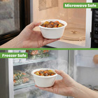 Paper Bowls Disposable Heavy Duty Compostable Bagassee Bowls 6oz 8oz  12 Oz-fpn