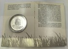 Bahrain 5 Dinars 1986 Ah1406 Silver Proof Wwf Gazelle In Folder