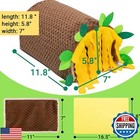Guinea Pig Hideout - Fleece Tunnel House Cage Accessories For Rat Hamster Hed