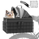 Heavy Duty Bike Rear Basket Cargo Rack E-bike Dog Carrier Waterproof Liner New