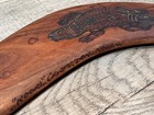 Koori Craft Don Nolan Boomerang Carved Wood 18  Australian