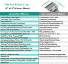Clipper Guards Set Compatible With Most Wahl Clippers  Clipper Guides Replacemen