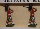 Vintage Britains 9131 Gordon Highlanders Marching 5 Piece Set In Original Box