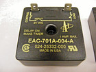  2  Eac-701a-004-a Delay On Make Timer Relay 1 Amp 24 Vac Nos