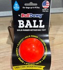 New    Ruff Dawg Solid Rubber Neon Ball - Dogs Up To 40lbs - Assorted Colors 