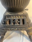 Antique Vintage Spark Salesman Sample Cast Iron Pot Belly Wood Cook Stove 