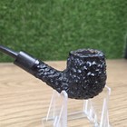 Vintage Genteel Rustic Imported Briar Estate Smoking Pipe Bent Billiard