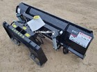 Agt Spa84 84  Dozer Blade Snow Plow Skid Steer Attachment Hydraulic Quick Tach