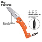 Klein Tools 44056d Electrician s Pocket Knife With Driver
