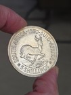 1950  South  Africa 5 Shillings Crown Unc Bu Beauty