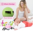 Crawling Crab Baby Toy - Tummy Time Toys - With Music And Led Light built-in    