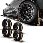 Auto Hauler Car Tie Down Straps For Trailers-4 Pack-104 Inch-swivel J Hooks   