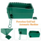 Green Automatic Golf Ball Dispenser  No Electricity Required Golf Ball Dispenser