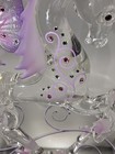 Glass Baron Handmade Unicorn Fairy Figurine Swarovski Crystals Fantasy Purple