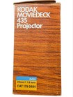 Kodak Moviedeck 435 Projector Super Standard Table Top Vintage Low Profile 1973
