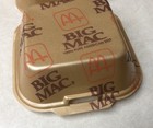 Mcdonald s Big Mac Clamshell Foam Container Box Vintage Nos