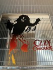 Vintage 1980s Ozzy Osbourne Diary Of A Madman Glass Mirror Original Owner