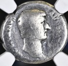 Roman Emperor Hadrian Ancient Silver Denarius 117-138ad Ngc Certified Coin