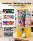25in Retro Gumball Dispenser For Arcades  Malls   Parties     25-cent Only