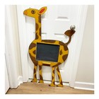 Kids Chalk Board Countdown Giraffe Chalkboard Sign Childs Playroom Homeschool