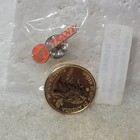 Trane Pinback Button Logo Lapel Hat Pin Metal Vintage Hvac