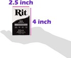 Rit All Purpose Dye Powder Black Fabric Clothing Clothes Crafts 1 Pack