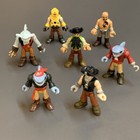 7x Fisher-price Imaginext Pirate Adventures Pirate Shark Captain Deckmate Figure