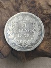 France 1832-a 5 Francs Silver Crow Size Coin