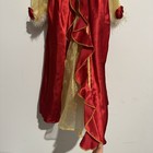 Disney Belle Beauty   The Beast Girls Kids Red Yellow Dress Costume 3-4yrs