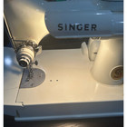 Vintage Working 1964 White Singer 221k Featherweight Sewing Machine