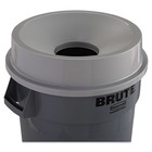 Rubbermaid Fg354300gray 32-gallon Gray Funnel Top lid