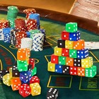 36 Pieces Casino Dice Set 19mm Large Dice Game Acrylic 6 Sided Colored Dice Bulk