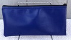 Vintage Chase Bank Blue Deposit Bag Zippered Pouch Mint Condition