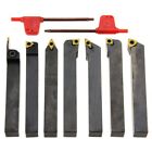 Carbide Indexable Turning Tool 1 2  7 Pc Lathe Tool Bit Set Thread Insert holder