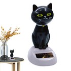 New Powered Solar Toy Doll Shaking Head Cat Dancing Cat Figure Bobble Head Doll